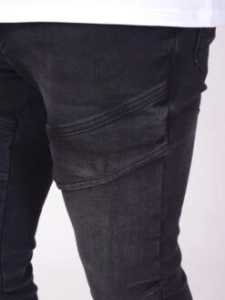 Jean Slim Basic Effet Couture -Monsieur Chic Soldes Boutique tp21068 2