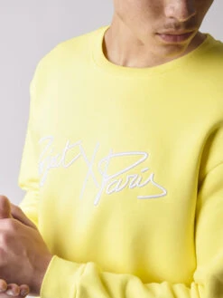 Sweat Col Rond Broderie épaisse Logo -Monsieur Chic Soldes Boutique tu2120807 4