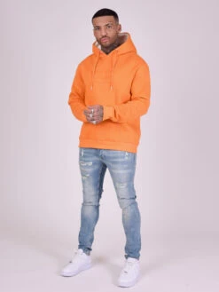 Sweat Capuche Logo Relief Négatif -Monsieur Chic Soldes Boutique tu2120901 1