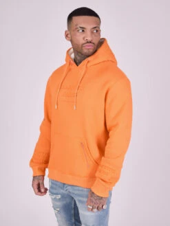 Sweat Capuche Logo Relief Négatif -Monsieur Chic Soldes Boutique tu2120901 4