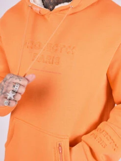 Sweat Capuche Logo Relief Négatif -Monsieur Chic Soldes Boutique tu2120901 5