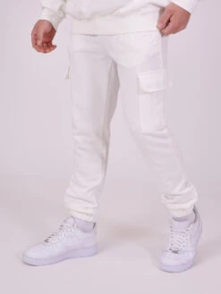 Bas De Jogging Cargo Logo Embossage Relief -Monsieur Chic Soldes Boutique tu214907 1