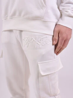 Bas De Jogging Cargo Logo Embossage Relief -Monsieur Chic Soldes Boutique tu214907 2