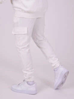 Bas De Jogging Cargo Logo Embossage Relief -Monsieur Chic Soldes Boutique tu214907 3