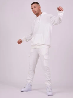 Bas De Jogging Cargo Logo Embossage Relief -Monsieur Chic Soldes Boutique tu214907 4