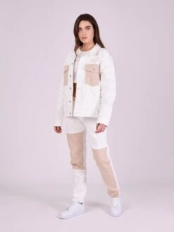 Pantalon Denim Bicolore 27 Pantalon Denim Bicolore -Monsieur Chic Soldes Boutique tu216905 11