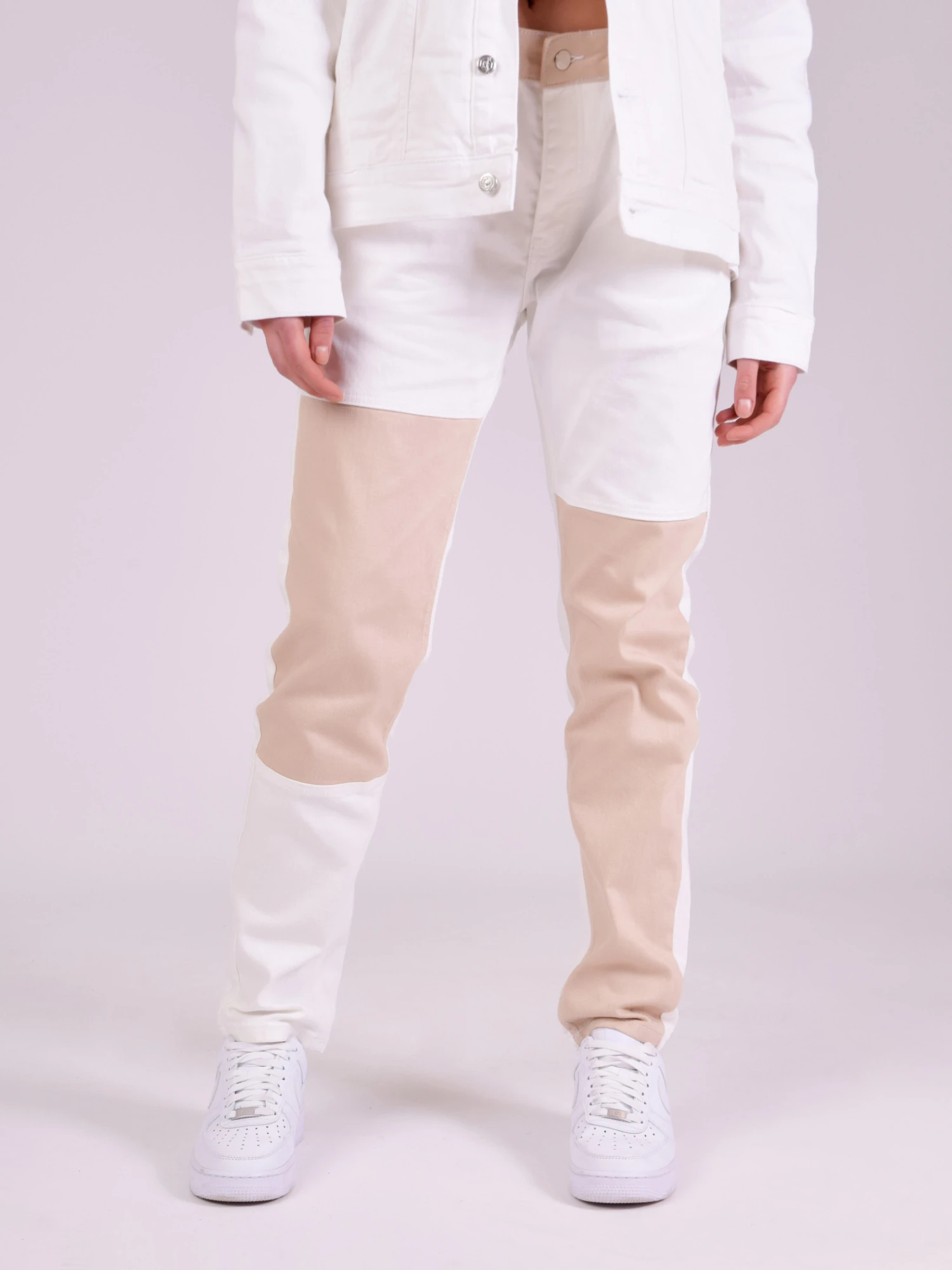 Pantalon Denim Bicolore 10 Pantalon Denim Bicolore – Image 8