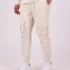 Jogg Pant Poches à Relief -Monsieur Chic Soldes Boutique tu216906